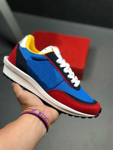 

2019 высокое качество sacai ldv вафельный daybreak кроссовки обувь для мужчин женщин мода breathe рубец s кроссовки спортивная обувь arthur