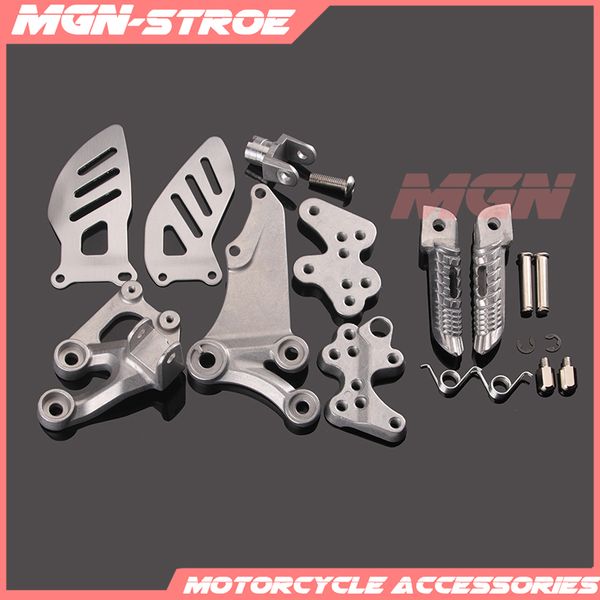 

front footpegs foot pegs footrest pedals bracket for gsxr600 gsxr750 gsx600r gsx750r gsxr 600 750 k6 k8 06 07 08 09