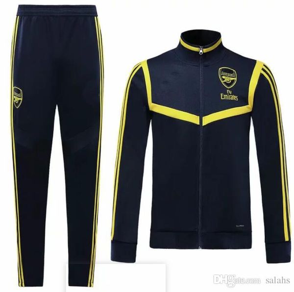 

New 19 20 ar enaljacket track uit ar enaltraining black jacket and black pant ram ey 8 uit urvetement, Black;yellow