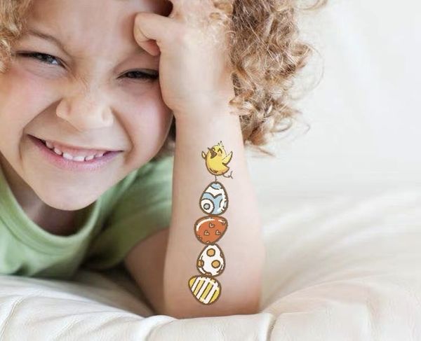 

easter tattoo subsidies children cartoon waterproof tattoo sticker lovely interest
