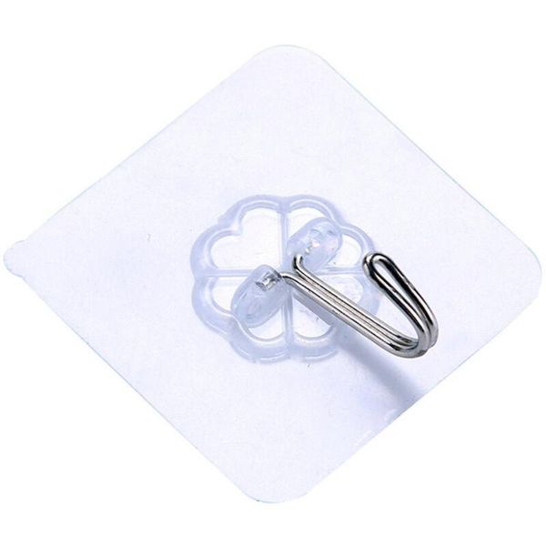 

10pcs strong non-marking transparent hook opp bagged hooks suction cup hook bathroom kitchen toilet wall