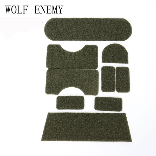 

wolf enemy tactical helmet for mich helmet magical paster stickers bk/od/de