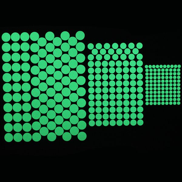 

luminous circles wall stickers glowing round dots stickers for kids room ceiling diy decoration home decor circular decor