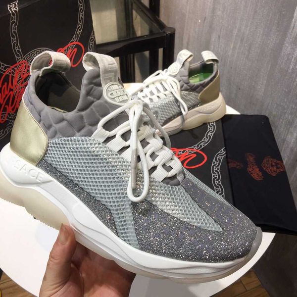 

new style luxury fashiondesigner women's men's party casual shoes sports basketball shoes triple platform vintage brand size 35-46, Black