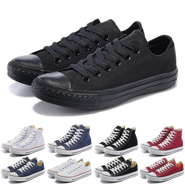 

2020 canvas shoes 10s men women sneakers black white orange navy blue red mens designer shoes casual skateboarding shoes 36-45