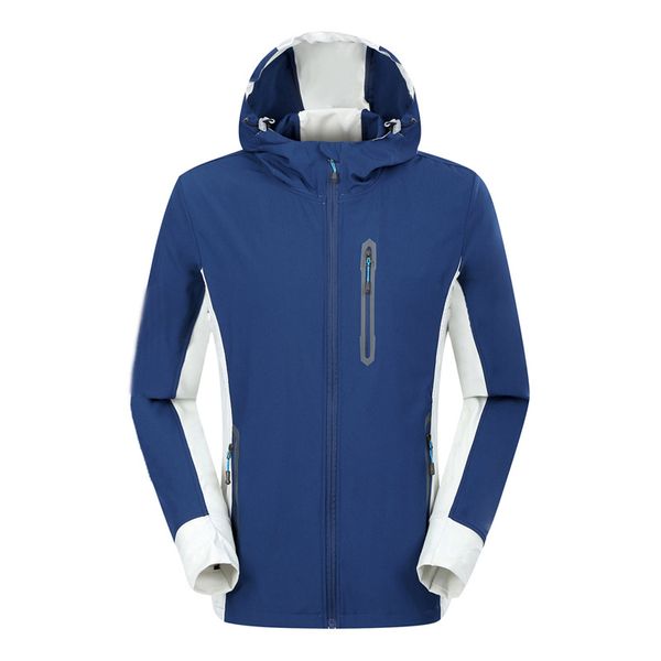 

mamut outdoor waterproof hiking softshell jackets men breathable windproof camping coat trekking hiking hunting climbing jackets, Blue;black