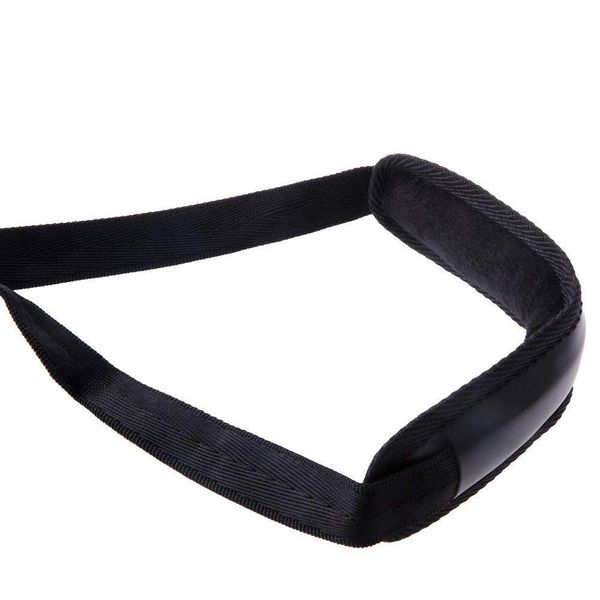 

jinchuan saxophone neck strap soft sax leather padded for alto tenor baritone soprano, Black;red