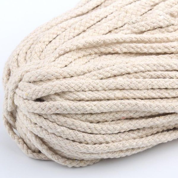 

craft macrame colorful accessories decor rope 5mm 80-90m durable twisted handmade scrapbooks string diy artisan hanging, Black;white