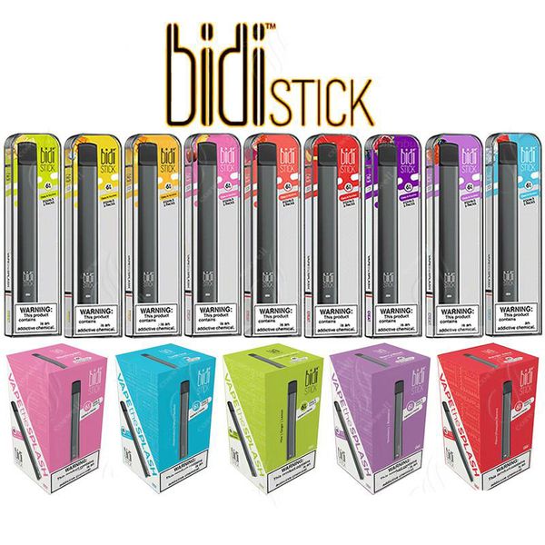 

В наличии на складе bidi Stick одноразовое устройство Vape Pen с батареей 280mah картридж 1.4 мл DHL Бесплатная доставка пустой