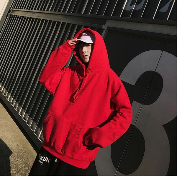 

2020 new fa40455 fashion new men's casual winter slim cotton hoodie warm hooded sweatshirt coat jacket outwear streetwear plus size hoo, Black
