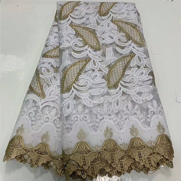 

african lace fabric 2020 white embroidered nigerian wedding lace fabric french tulle lace fabric stone, Black;white
