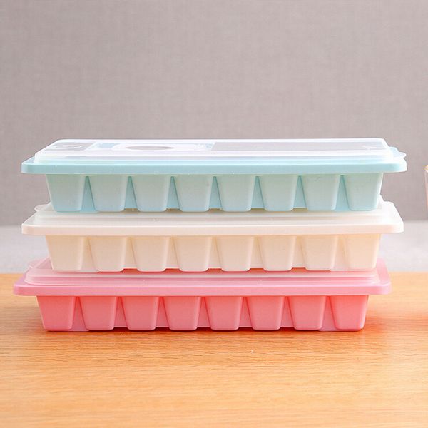

16 полость льда лоток 2018 горячей ice cube box с крышкой крышка drink jelly freezer mold льдогенератор запасено кухонный инвентарь подарок