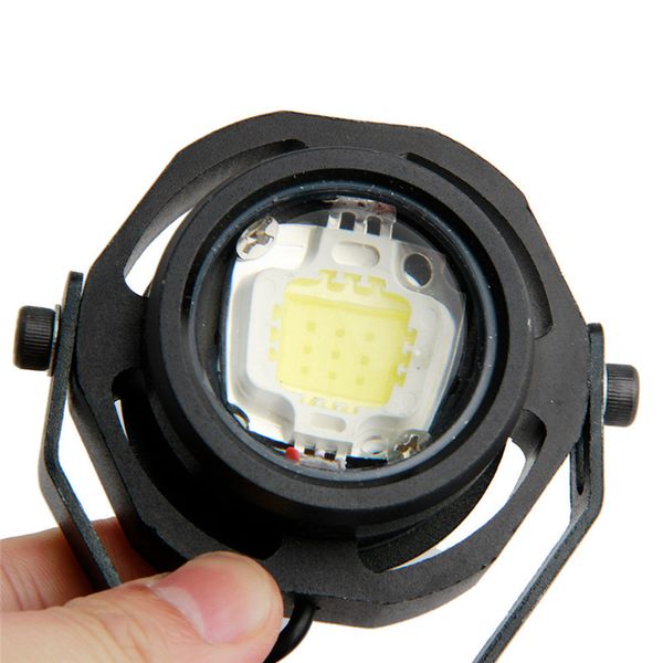 

kongyide car lights 1pcs 10w 1000lm led dustproof waterproof eagle eye day time 12-32v dropship 19m24