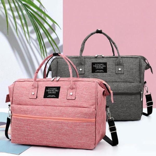 

acelure большой путешествия плеча crossbody сумки большой емкости оксфорд ткань сумки материнства подгузник топ-ручка сумки уход за ребенком