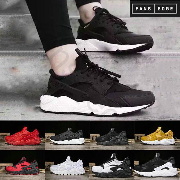 

1 4 0 huarache triple white black red huraches . iv gold grey running trainers men women outdoors huaraches sneakers outdoor shoes
