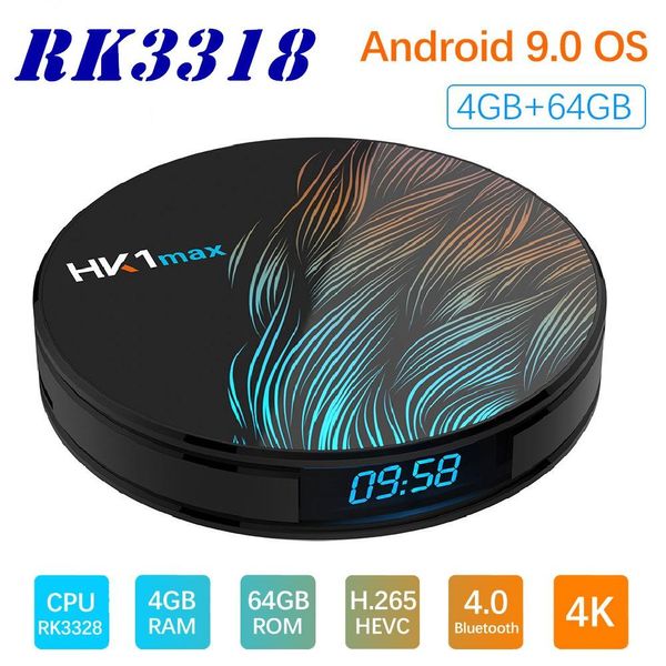 

HK1MAX Сетевой телевизор Box RK3318 TV BOX Голосовой плеер Android 9.0 X88PRO H96MAX