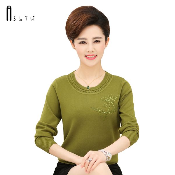 

asltw causal sweater women autumn solid o neck sweater plus size long sleeve cashmere female pullover, White;black