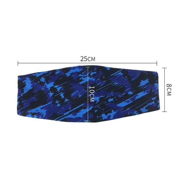 

1 pcs men women sweat headband sport ribbons elastic yoga hair band for running fitness gym accessories hairband sweatband head