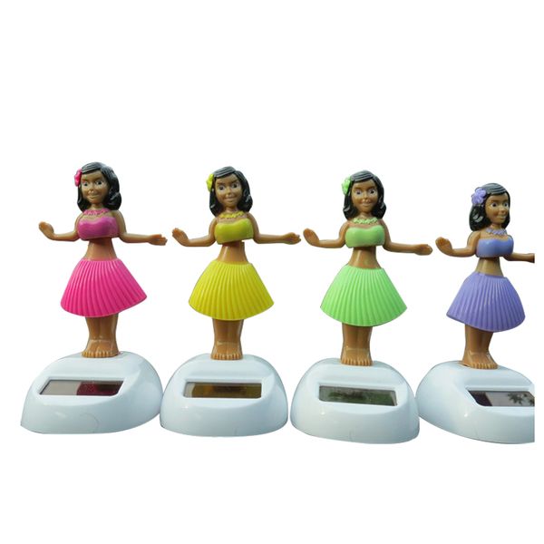 

plastic solar-powered dancing hula girls (assorted colors