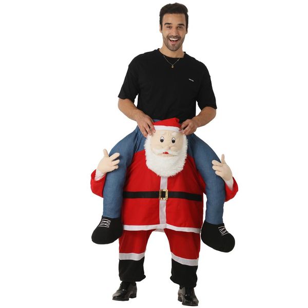 

costume accessories arrival deluxe riding santa claus christmas funny dress up cosplay, Silver