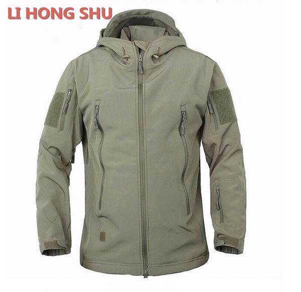 Hochwertige Lurker Shark Skin Soft Shell TAD V 5.0 Militärische taktische Jacke, wasserdicht, winddicht, Armee-Bomberjacke