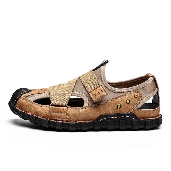 

slippers sandal homme casual para herren masculina playa mens sandalia heren sandalle for couro erkek outdoor da sandles rubber hombre, Black