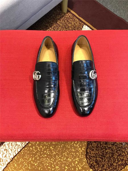 

19ss classic dress shoes men leather formal shoes men oxford shoes for men sapato social masculino zapatos de hombre de vestir formal, Black