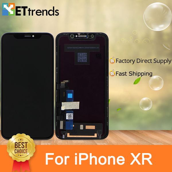 

Full Original New Screen Display for iPhone XR LCD Screen Digitizer Assembly Perfect Color with DHL Free Shipping Lifetime Warrrant