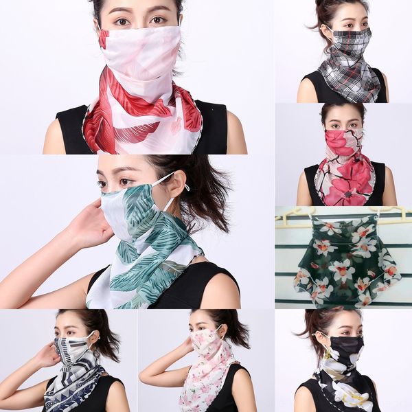 

lsfe9 new skull skeleton cap outdoor motorcycle bicycle multi headwear hat scarf scarf face mask veil neck ghost half halloween mask1, Black