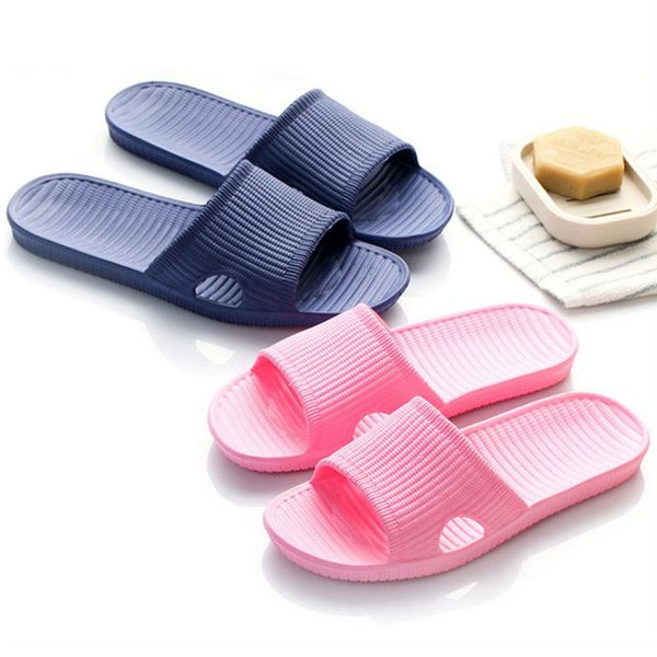 

couple indoor eva home l sandals & slippers women summer non-slip bathroom home slippers men hospitality word drag wholesale, Black
