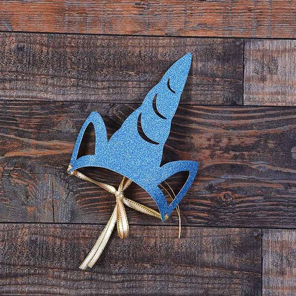 Kids Toy Baby Boy Girl Unicorn Birthday Hat Party Supplies Head