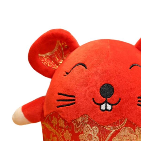 

6 styles rat mascot doll 2020 chinese new year mouse zodiac mascot dolls gifts