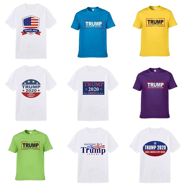

men's designer trump t shirts short sleeve t-shrits big size fashion 100% cotton trump t-shirt men fashion sports coccer ball wear casu, White;black