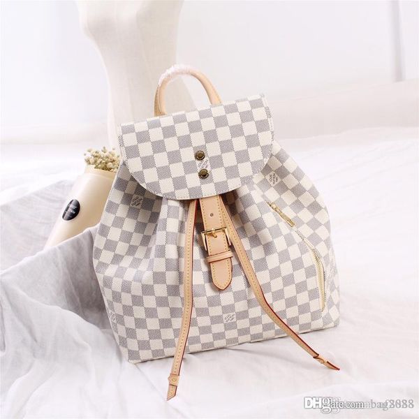 

Men and women general houlder bag multi functional large backpack leather production mountain lei ure bag n41578