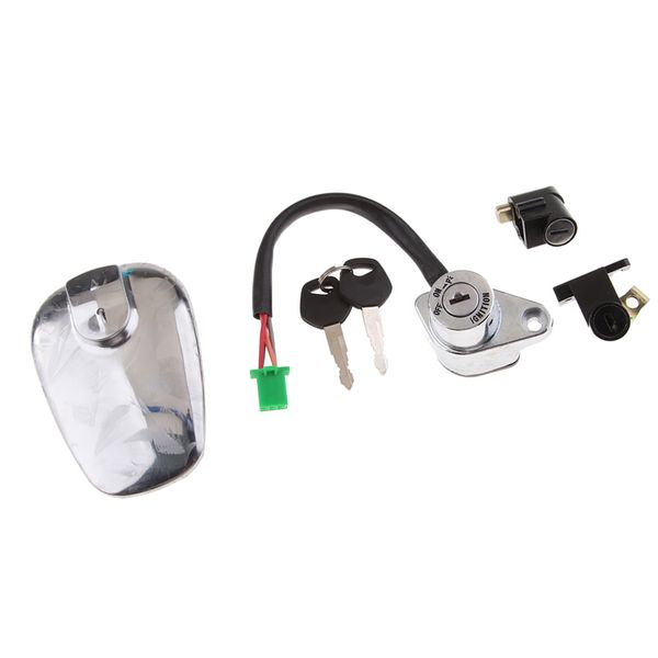 

motorcycle ignition switch + fuel tank cap lock + 2 keys for haojue hj125-8