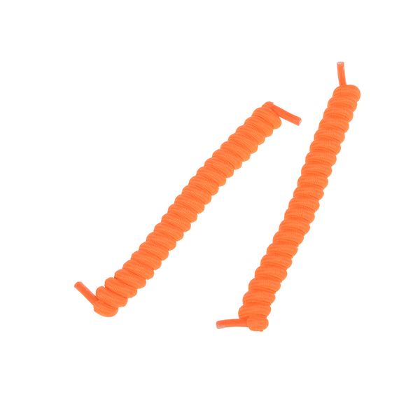 

1pair цвета curly elastic шнурки нет tie тренер детские обуви шнурки для чайлдс и взрослых лучшие в спорт flat shoelace hot продажа, White;pink