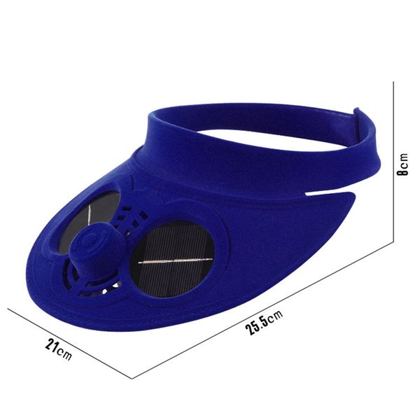 

summer sport outdoor hat cap with solar sun power cooling fan bicycling climbing small air conditioning appliances solar fan hat