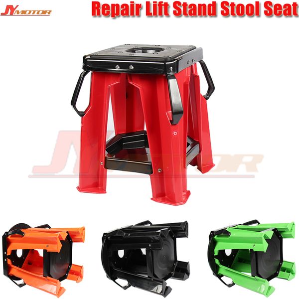

plastic stand stool repairing lift repair holder for dirt pit bike motocross motorbike