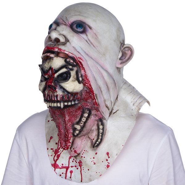 

fun halloween bloody scary horror mask zombie monster vampire mask latex costume party full head cosplay mask masquerade props