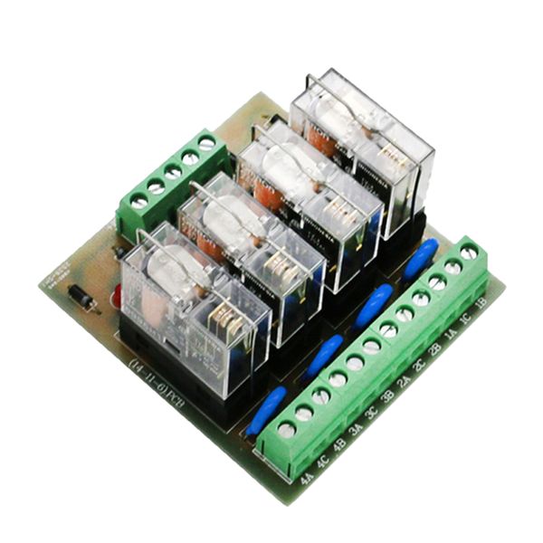 

dc 24v delay relay module 4 way for smart home electronic experiment