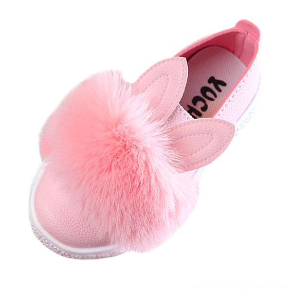 

kids children toddler baby fur sneaker girls cute bunny soft antislip single shoes mini melissa zapatos sandals shoes modis, Black;red