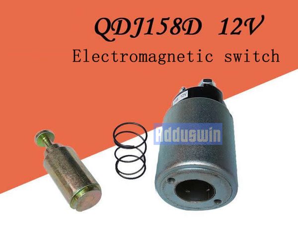 

single cylinder diesel starter qdj158d12v12 tooth tractor agricultural vehicle electric start motor wheel accessories t0296