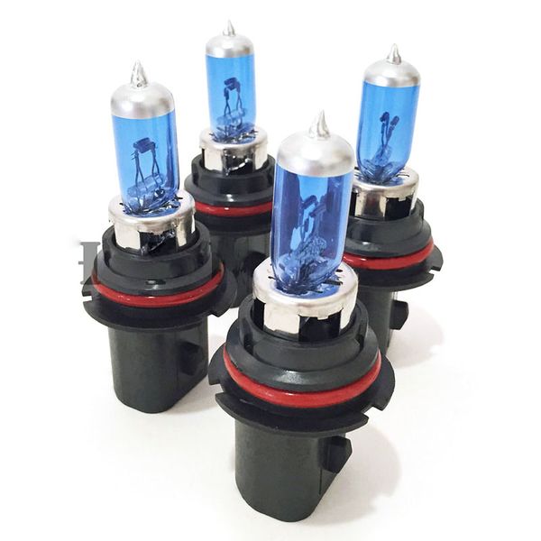 

2pcs super white halogen bulb 9007 12v 100/90w quartz glass car headlight lampnew