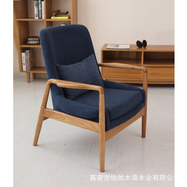 

простой повседневный малогабаритный одноместный диван спальня творческий диван изготовленный на заказ белый дубовый диван