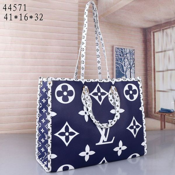 

2020 new designer brand shoulder bag luxury handbag louιs v woman printed fashion shoulder bag pu bag shopping bags #158