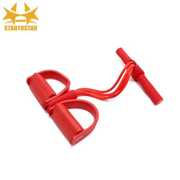 

startostar 4 трубки педали фитнес тянуть веревку сидеть тянуть веревку брюшной тренажере