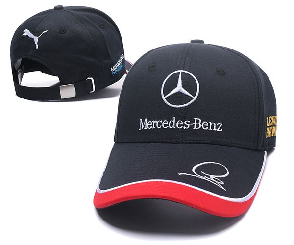 

2019 Новая распродажа Mercedes Benz Bone Gorras Snapback Hat F1 Champion Racing Sports AMG Автомобильный грузовик Мужчины Шапки Регулируемая кепка для гольфа Sun Hat