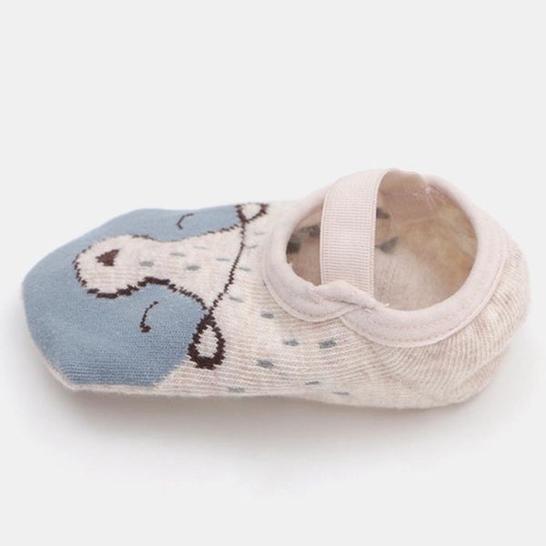 

newborn baby spring autumn cartoon cute animal socks boy girls soft cotton anti-slip floor socks for 1-3 years old, Pink;yellow