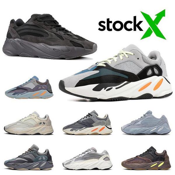 

2020 kanye west 700 v2 carbon teal blue inertia designer running shoes wave runner solid grey static vanta mens womens trainers stockx