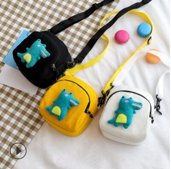 

cartoon cute girl heart canvas bag students one - shoulder cross - body bag